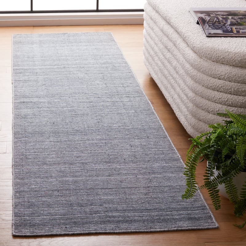 SAFAVIEH Kilim Sherri Rug - 2'3" x 9' Runner - Grey/Ivory