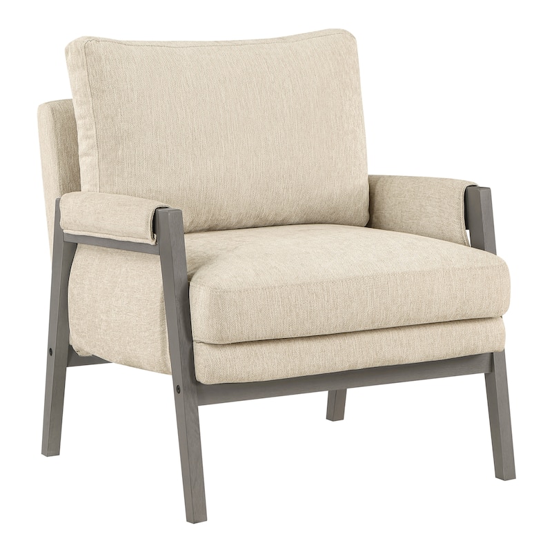 Wood Frame Armchair