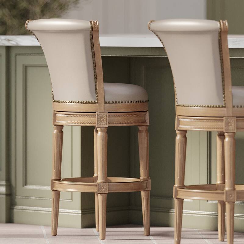 Maven Lane Pullman Swivel Kitchen Stool
