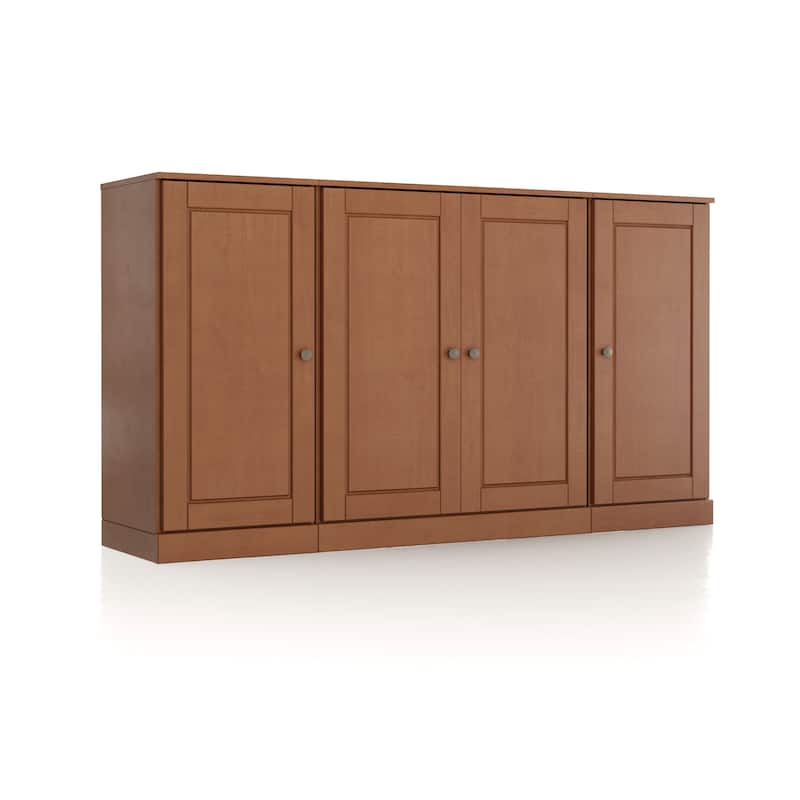 Palace Imports 100% Solid Wood 65" Sideboard with Solid Doors, 2-Drawers and Adjustable Shelves