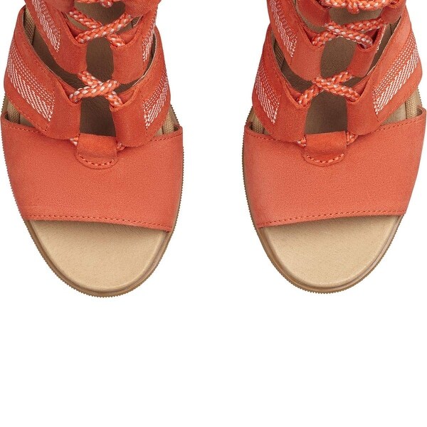 red sorel sandals
