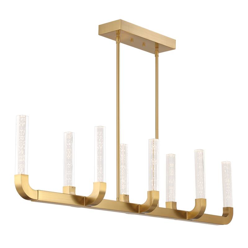 Savoy House 1-8951-8 Del Mar 8 Light 48" Wide LED Linear Chandelier