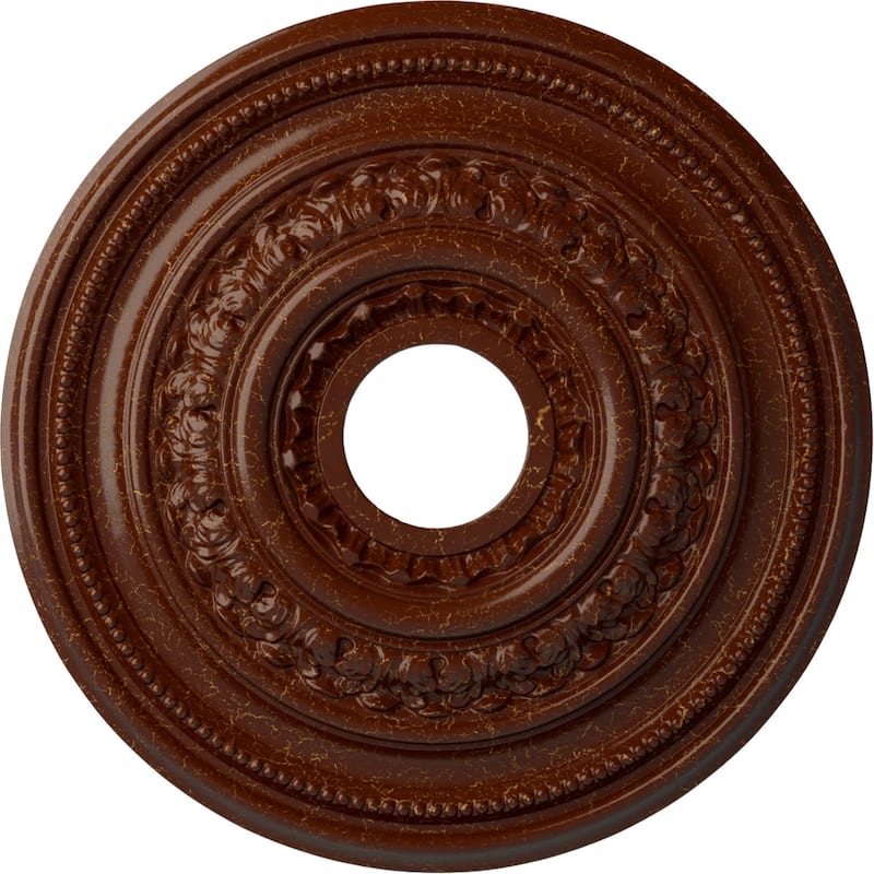 17 5/8"OD X 3 5/8"ID X 1 7/8"P Orleans Ceiling Medallion