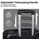 preview thumbnail 4 of 5, 3 Piece Hardshell Luggage Suitcase Sets Hardside Carryon Luggage Set With 360 Degree Spinner Wheels For Travel (20"/24"/28")