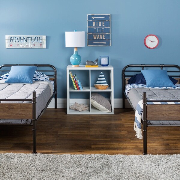 Metal pipe bunk bed cheap
