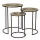 Rosell Metal Nesting Tables, S3 - 19 " x 19" x 24" - Bed Bath & Beyond ...