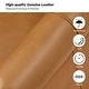 preview thumbnail 44 of 48, Gerhard Genuine Leather Armchair with Nailhead Trims and Removable Cushion Set of 2 by HULALA HOME