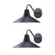 preview thumbnail 19 of 20, Zemi Mid-Century Modern Vintage Wall Sconce, Indoor or Outdoor Decorative Wall Lamp for Bedroom, Living Room or Porch