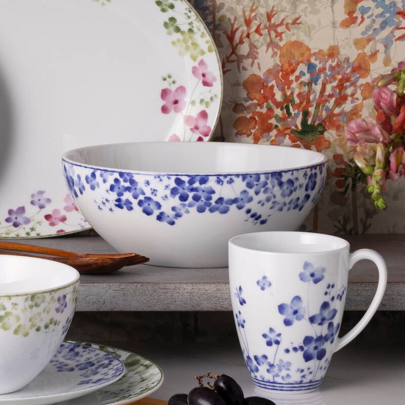 Noritake Bloomington Road Round Vegetable Bowl, 9", 68 oz.