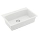 preview thumbnail 52 of 65, Karran Drop-In Quartz 33 in. 1-Hole Single Bowl Kitchen Sink Kit