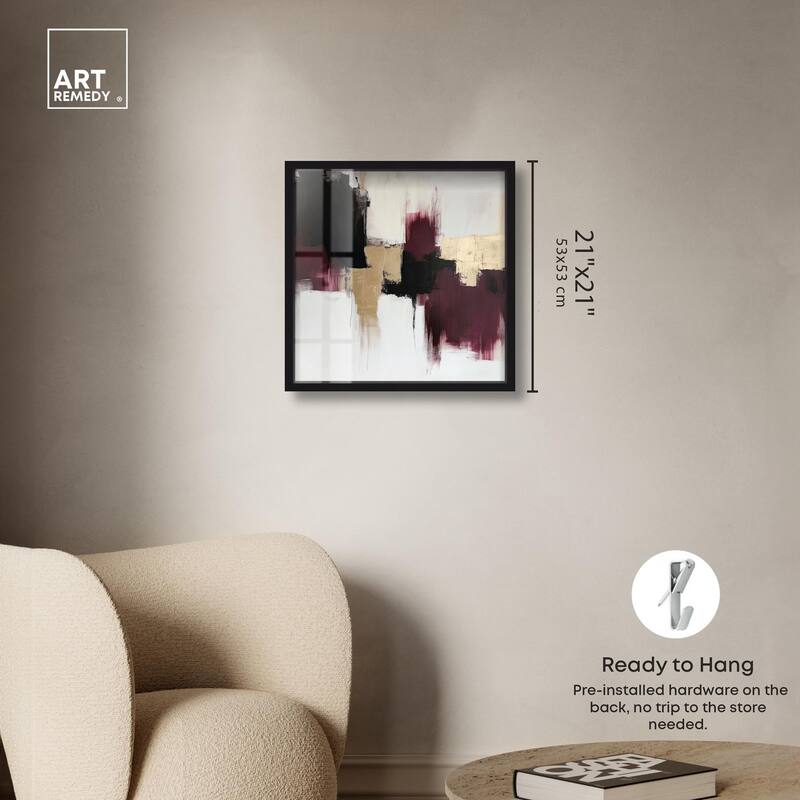 Golden Dusk III Shadowbox by Art Remedy