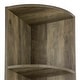 preview thumbnail 60 of 104, Q-Max 5-tier Wood Display Corner Bookcase