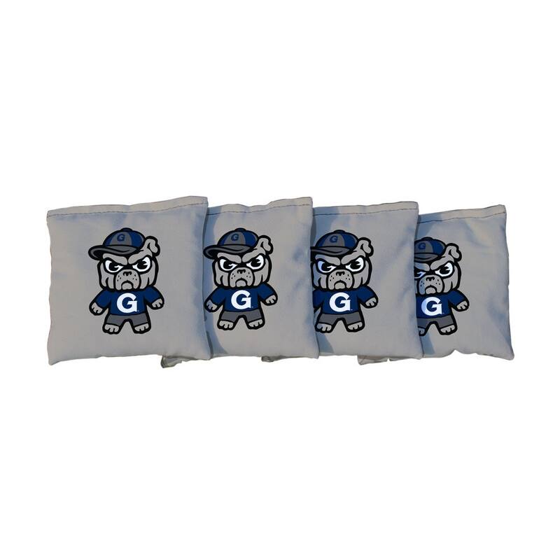 Georgetown Hoyas Tokyodachi Grey Cornhole Bags - Corn Filled