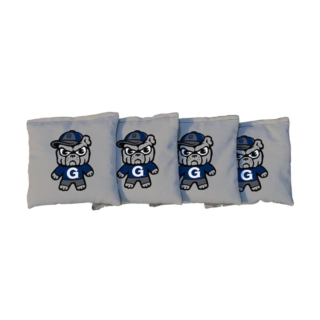 Georgetown Hoyas Tokyodachi Grey Cornhole Bags