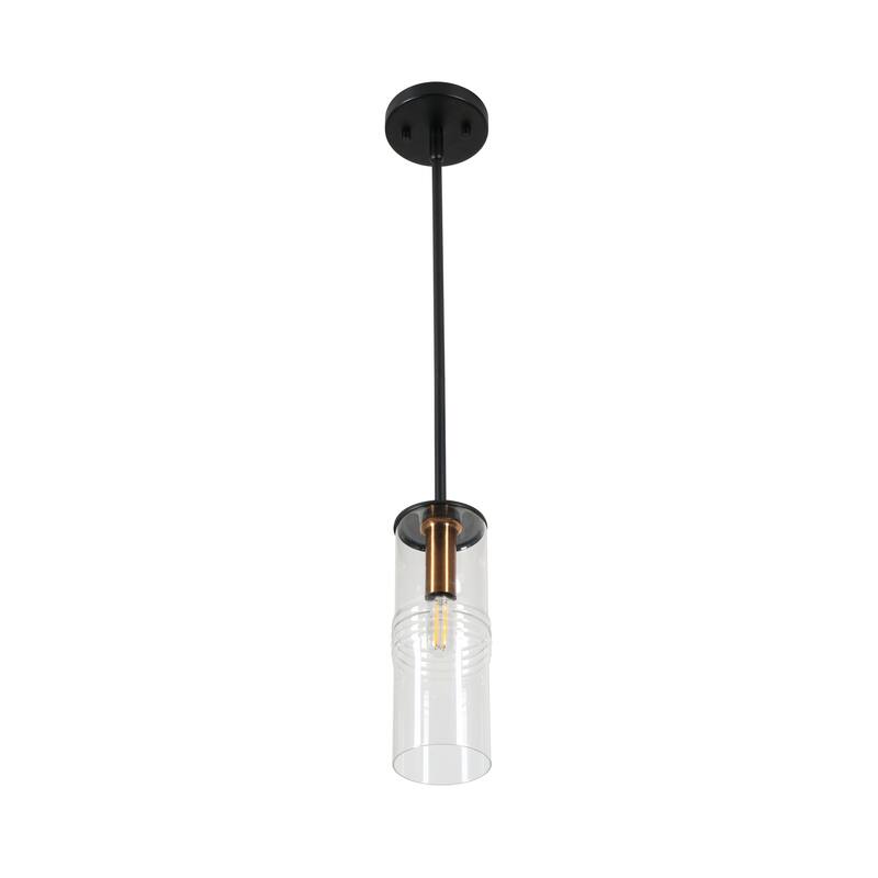 Kenroy Home Caulford 1-Light Pendant - Black