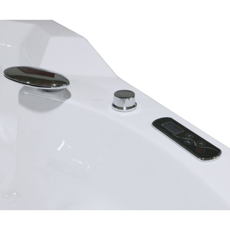 A&E Bath Shara 61-inch Freestanding Jetted Tub