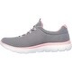 Skechers Women's Summits Training Sneaker Gray/Pink - Thumbnail 2