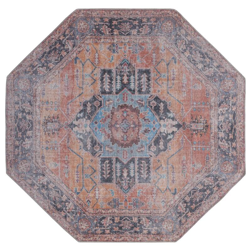 Westfield Home Euphoria Solo Terracotta Area Rug Bed Bath & Beyond
