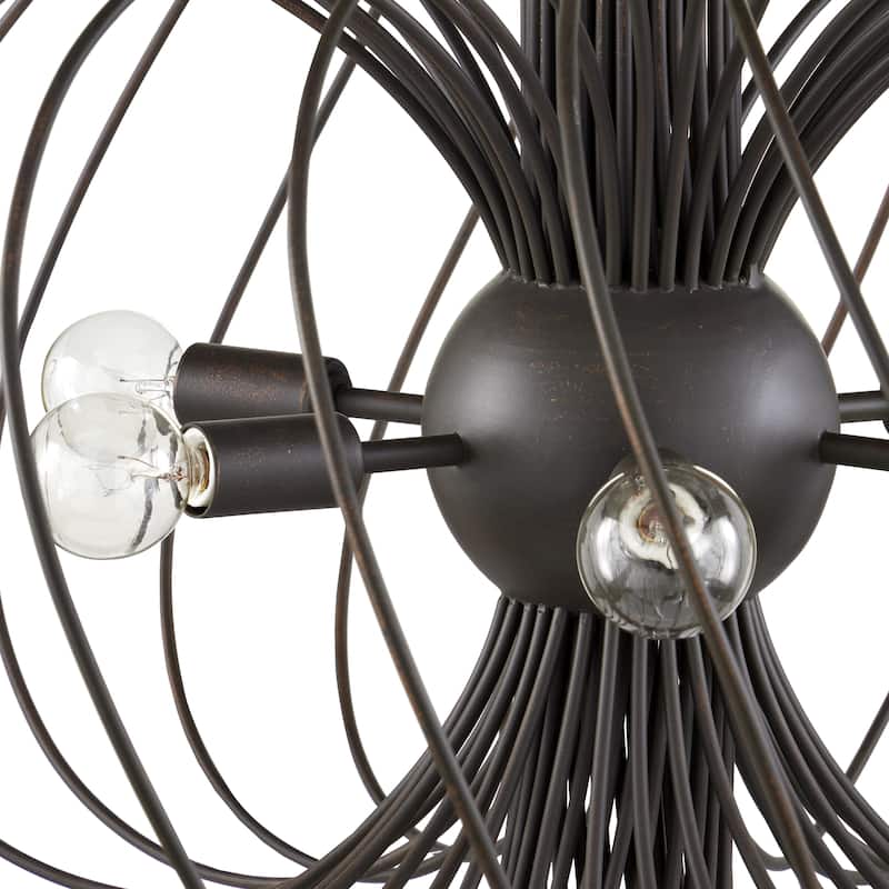 Currey & Company Akio Chandelier - 46"h x 29.75"dia