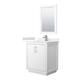 Option White, Nickel Trim, White Quartz Top