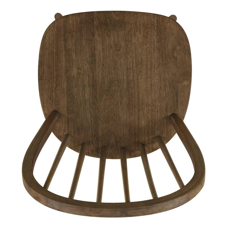 Declan Farmhouse High Back Spindle Dining Chairs (Set of 2) by Christopher Knight Home - 36"H