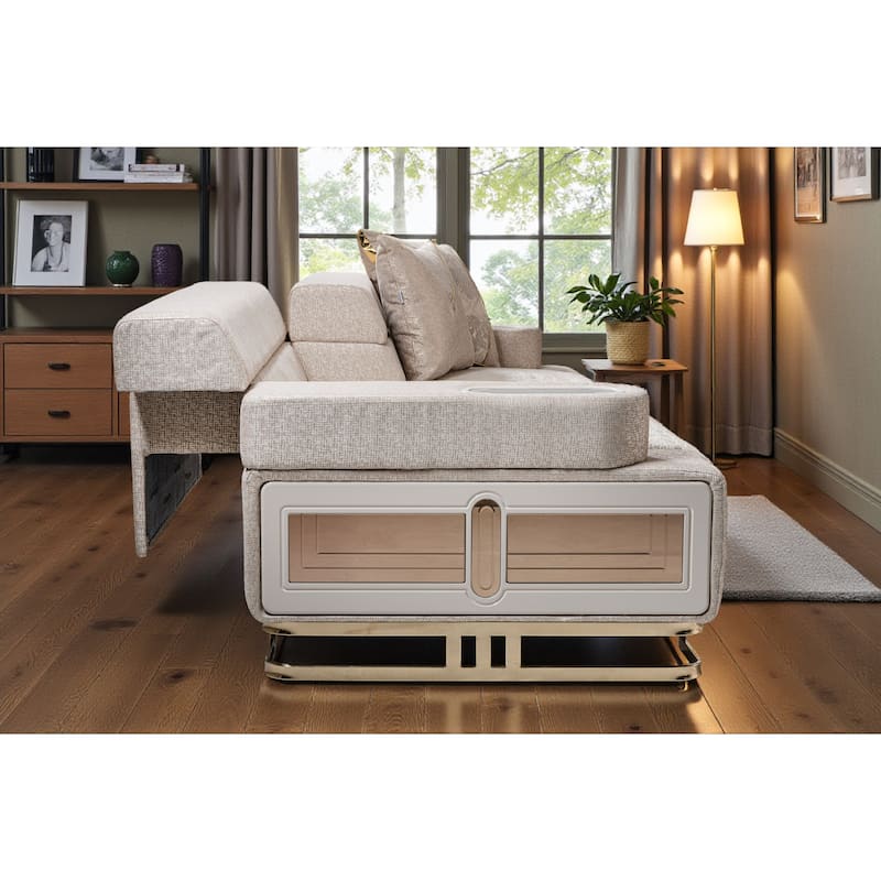 Vantique 4 Pieces Living Room Sets 1 Sofa 1 Loveseat 2 Chair