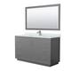 Option Dark Gray / Brushed Nickel Hardware