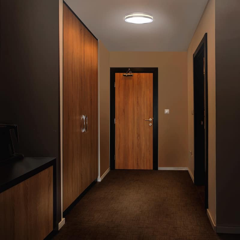 Nuvo Lighting 62/1690 12" Wide LED Flush Mount Drum Ceiling Fixture