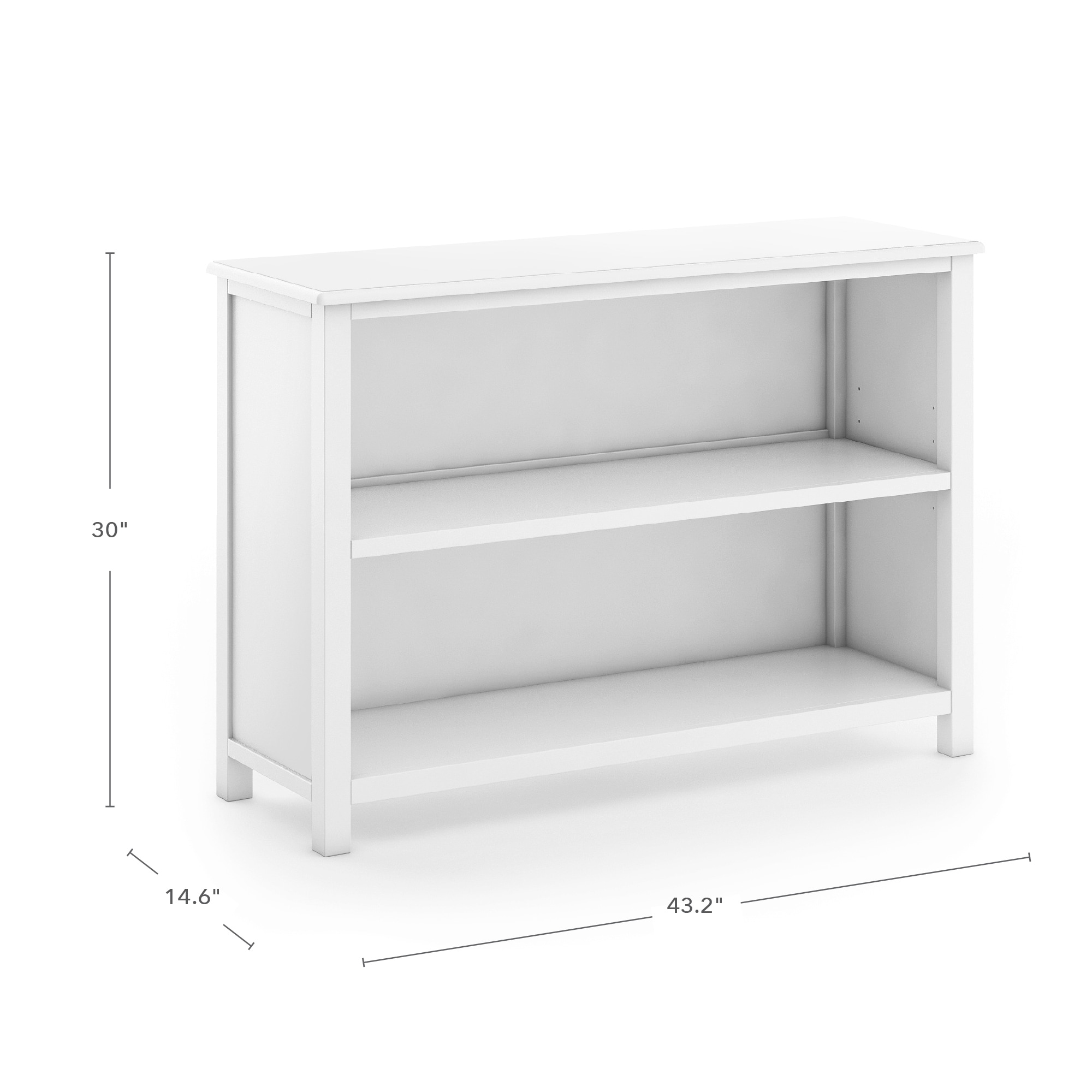 Guidecraft Kids 2 Shelf Bookcase