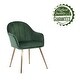 preview thumbnail 19 of 29, Carson Carrington Tavelsrum Velvet Dining Room Chair
