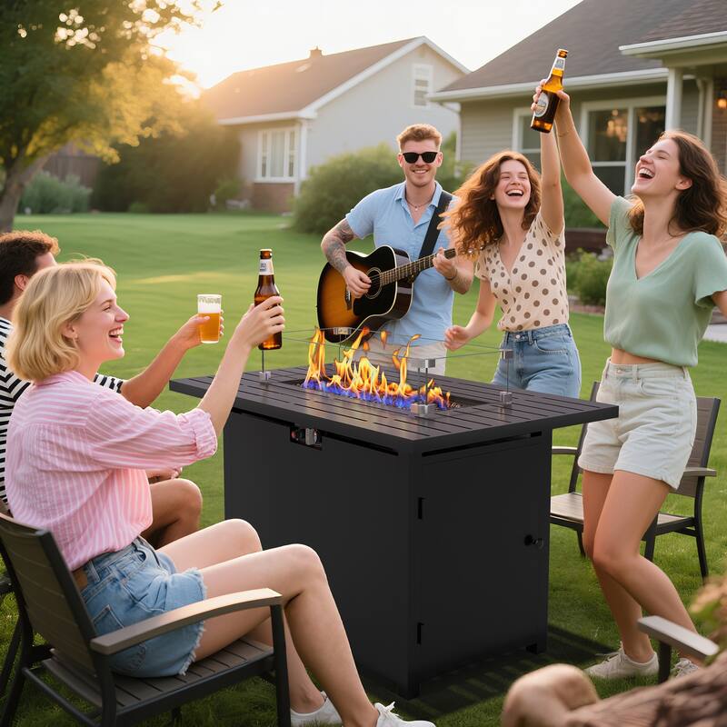43'' Propane Fire Pit Table