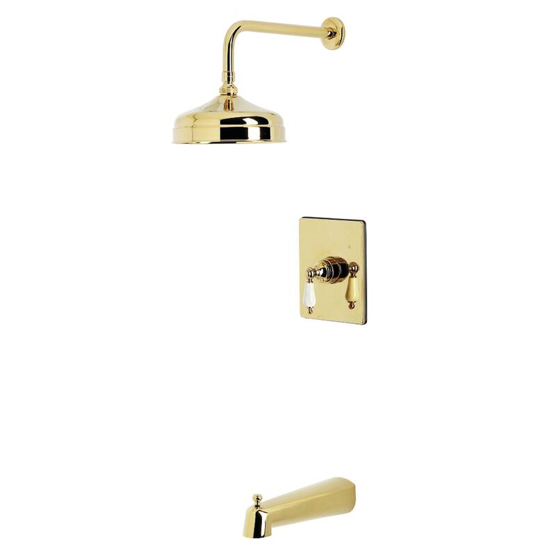 Kingston Brass Single-Handle Pressure Balanced Tub and Shower Faucet