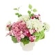 preview thumbnail 1 of 2, Classic Floral Arrangement with Hydrangeas and Ranunculus