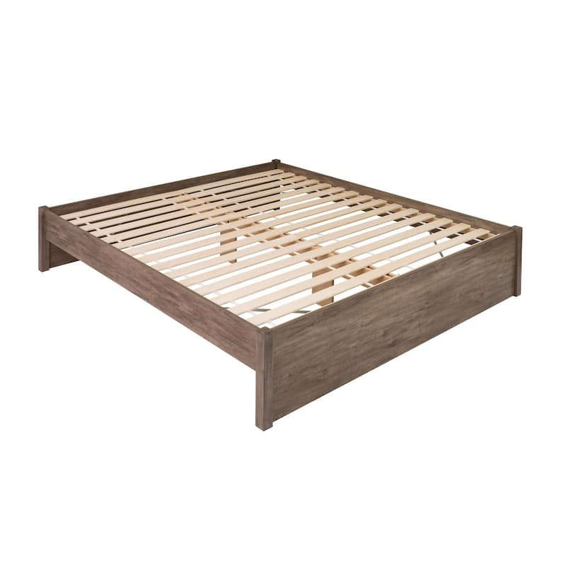 Prepac King 4-post Platform Bed with Optional Drawers