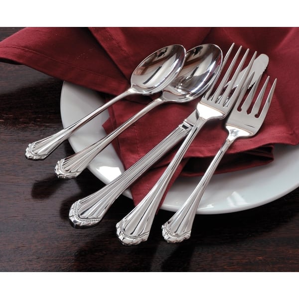 Oneida 18/8 Stainless Steel Marquette Bouillon Spoons (Set of 36) - Bed ...
