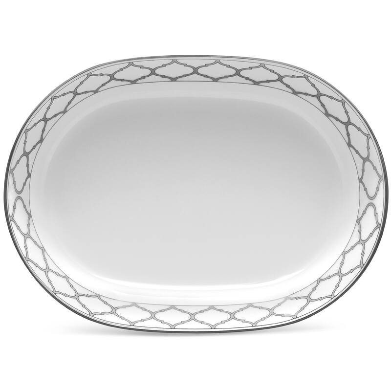 Eternal Palace Oval Vegetable Bowl, 9.75", 46 Oz