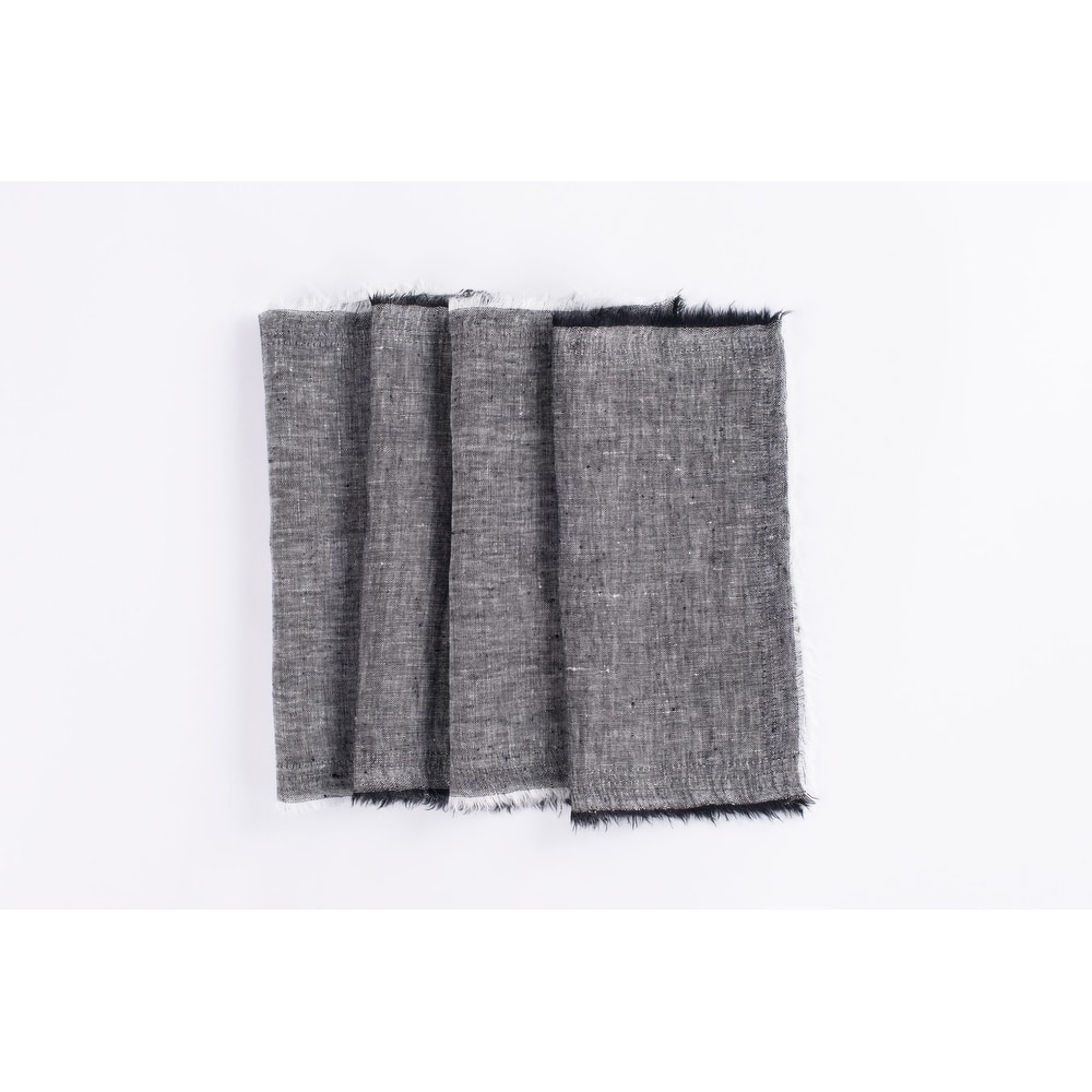 Brighton, Linen Cocktail Napkin Set (Set of 4)