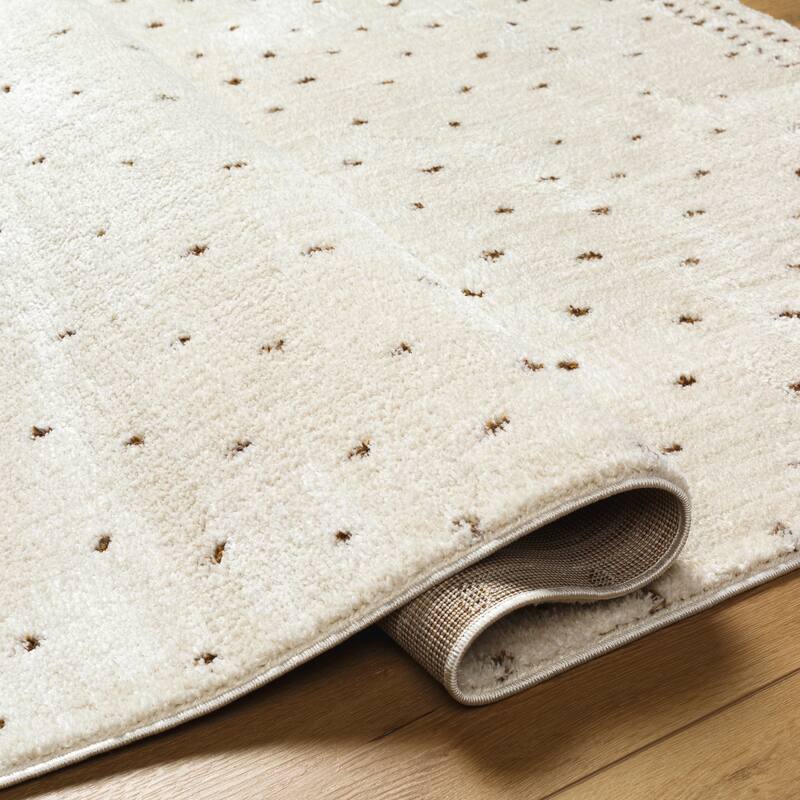 Livabliss Freud Moroccan Dots Area Rug