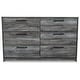 preview thumbnail 16 of 18, Signature Design by Ashley Baystorm Gray Dresser