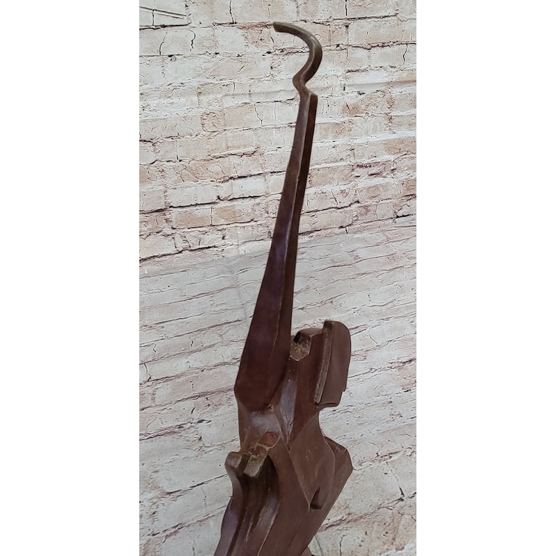 Hot Cast Home Office Window Decor Decoration Bronze Sculpture Guitar Player Dali