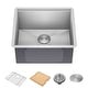 preview thumbnail 90 of 162, KRAUS Kore Workstation Undermount Stainless Steel Kitchen Sink