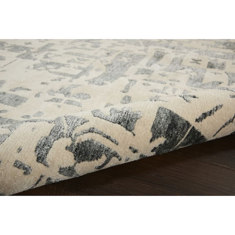 Nourison Silk Shadows Tribal Area Rug