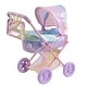 preview thumbnail 1 of 7, Olivia's Little World - Magical Dreamland Baby Doll Deluxe Stroller - Iridescent Color