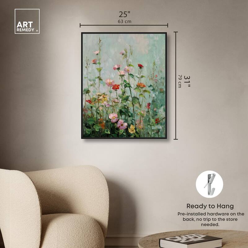 String of Colors I Canvas by Art Remedy