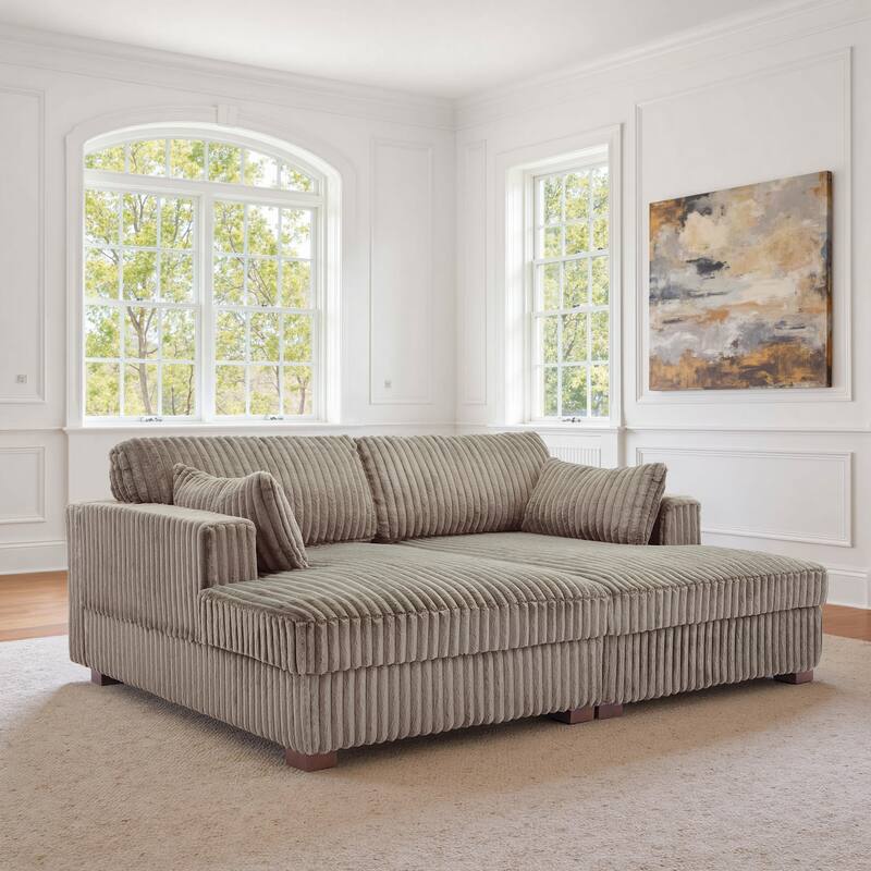 DREAMSIDEA Oversized Modular Sectional Sofa