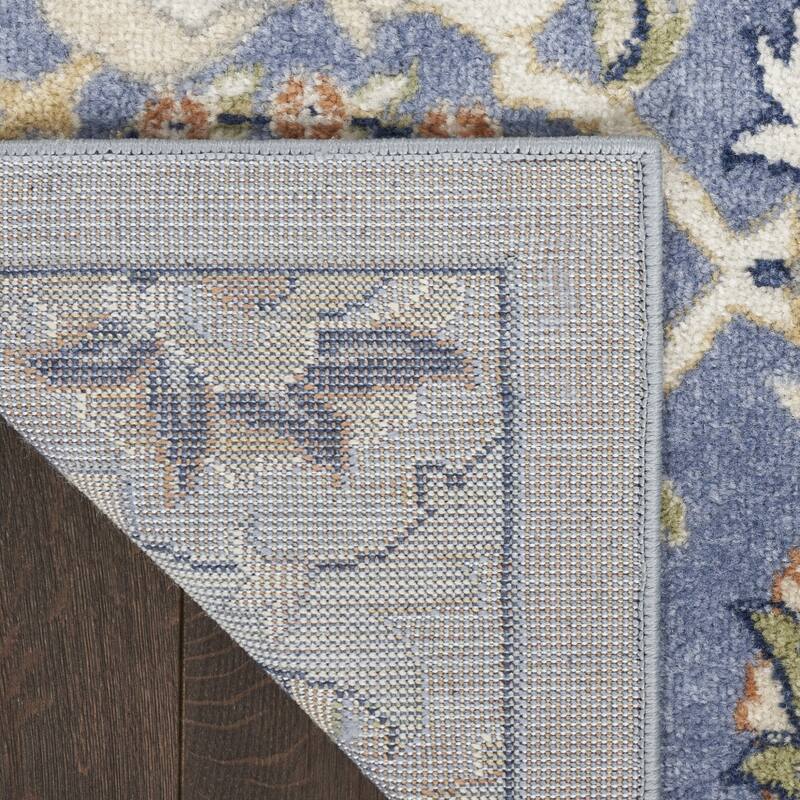 HomeRoots Floral Bohemian Rectangle Area Rug - 60.00 in. x 36.00 in. x 0.25 in.
