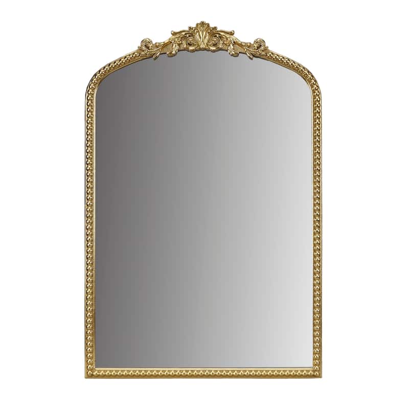 Madison Park Lilbeth Beaded Arch Wall Decor Mirror - Gold