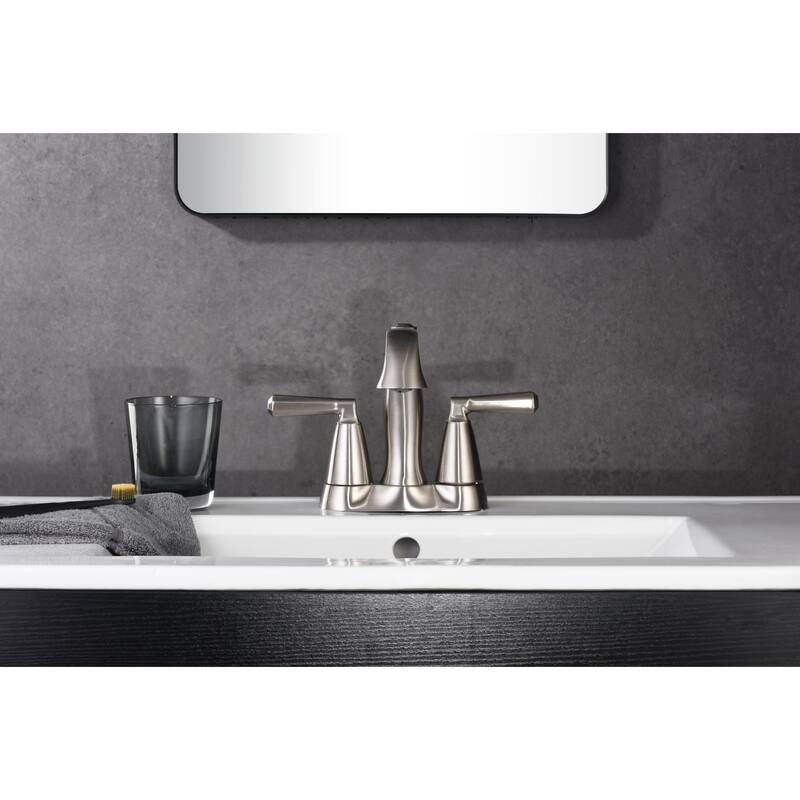 Ultra Faucets Z Collection Two-Handle 4" Centerset Lavatory Faucet