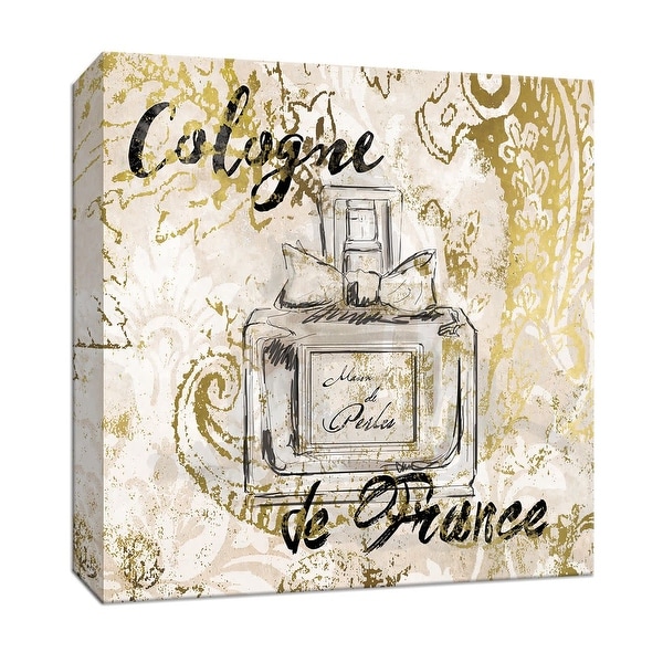 PTM Images 9-147126 PTM Canvas Collection 12" x 12" - "Cologne de France" Giclee Perfumes Art Print on Canvas