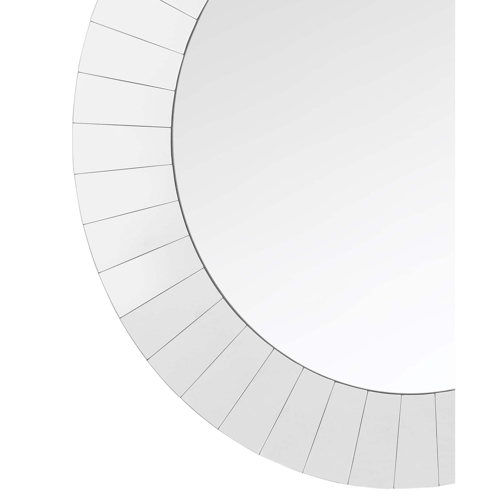 Daylight Round Wall Mirror - Black - Bed Bath & Beyond - 39501189